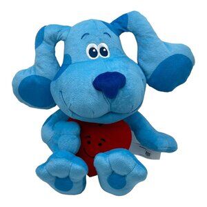 Blues Clues And You Red Heart Plush 2020 Nickelodeon Blue Dog Stuffed Animal